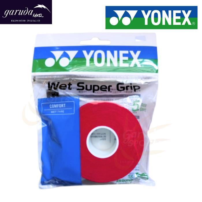 Promo Grip Badminton Yonex Ac 102 5 Refil Comfort Feel / Grip Yonex Ac 102-5 Grip Yonex Jp Coded /