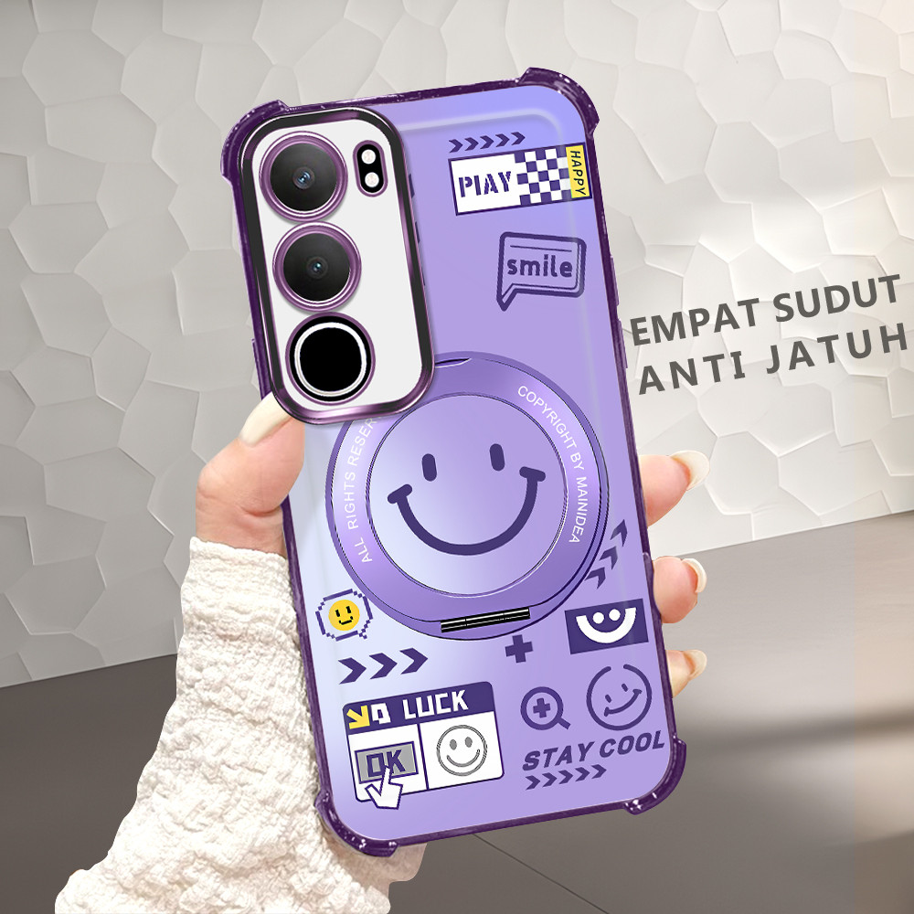 Casing Nikmati Saat Ini Untuk ForVIVO Y19S Case Kesing Sofcase Soft Hp Anti crack Phone A8 2159 ID47