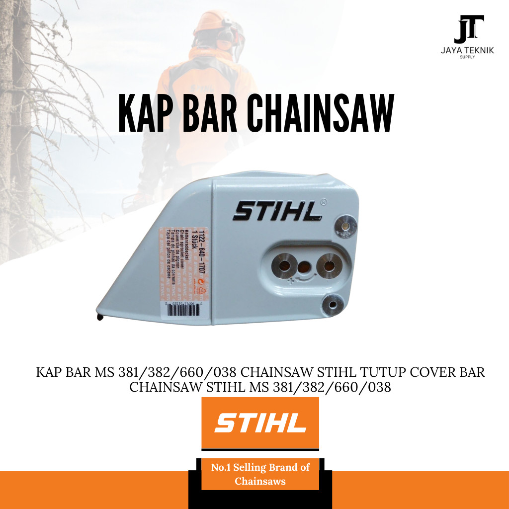 Kap Bar MS 381/382/660/038 Chainsaw Stihl TutupVover Bar Chainsaw Stihl MS 381/382/660/038