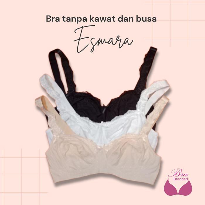 Bra Tanpa Kawat dan Busa Esmara, Mama Bra untuk Wanita - Bh