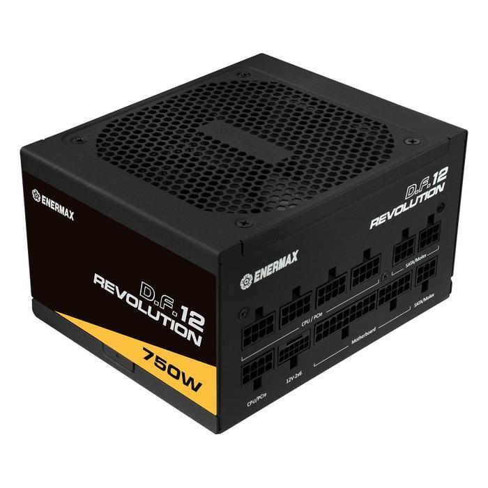 ENERMAX REVOLUTION D.F. 12 PSU 750 WATT 80 PLUS GOLD FULLY MODULAR ATX 3.1 POWER SUPPLY 750W