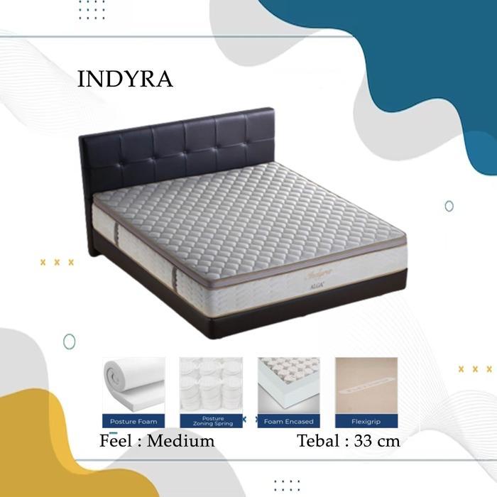 Alga - Full Set Springbed Alga Type Indyra Ukuran 160X200