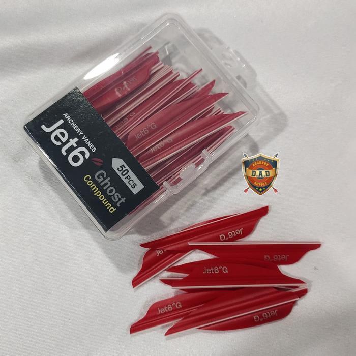 Jet 6 Vanes Rubber / Vanes Rubber Karet Dari Jet 6 / Harga Per Pcs (1)