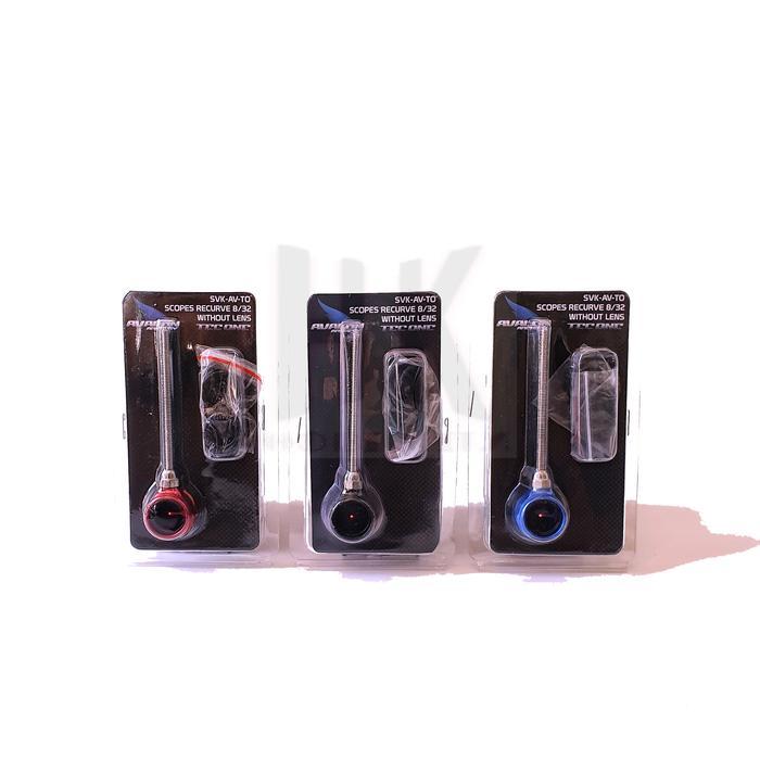 Avalon Recurve Scope Tec One Tanpa Lensa Pin Sight Recurve Standar