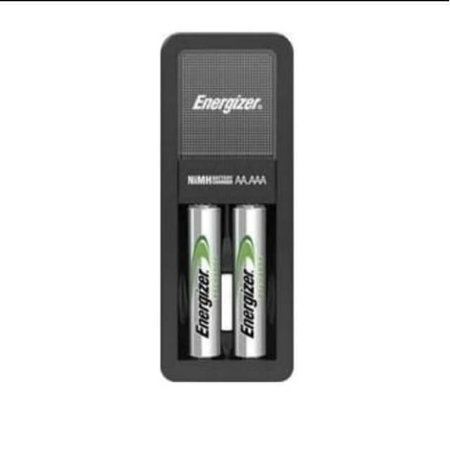 Energizer Charger Mini Untuk Aaa + 2Pcs Battery Aaa Pack