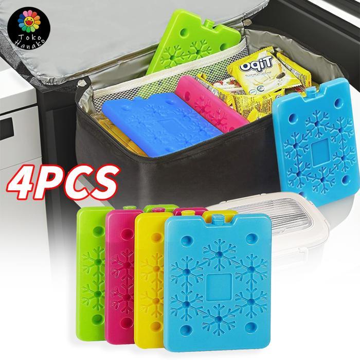 Slim Ice Pack 4pcs Ice Pack Cepat Beku Ice Gel Pengganti Dry Ice Ice Pack Cepat Beku Ice Gel