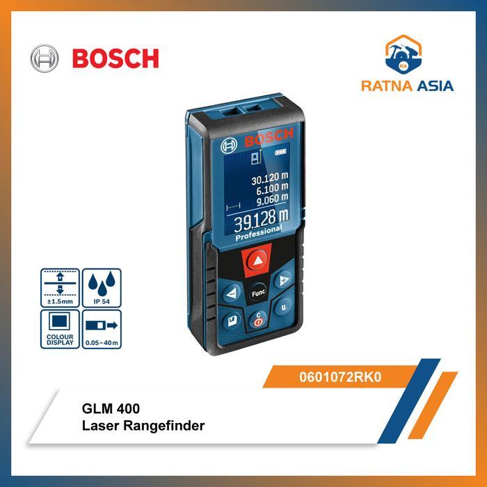 Meteran Laser Digital Bosch GLM 400 Laser Rangefinder 40 Meter
