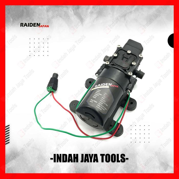 RAIDEN Dinamo Pompa Air 12V DC 160 Psi Cuci Motor AC Sprayer Pump