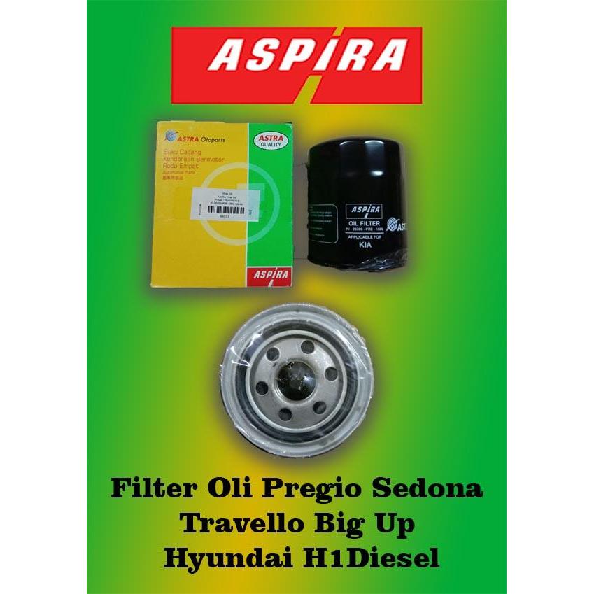 Filter Oli Pregio Sedona Travello Big Up Hyundai H1Diesel Aspira 66513