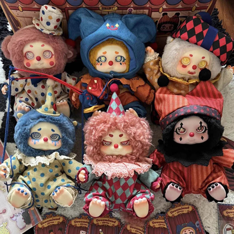 Original Timeshare Cino Dreamland Circus Blind Box Pendants Ornaments Cute Anime Figure El Doll Girl