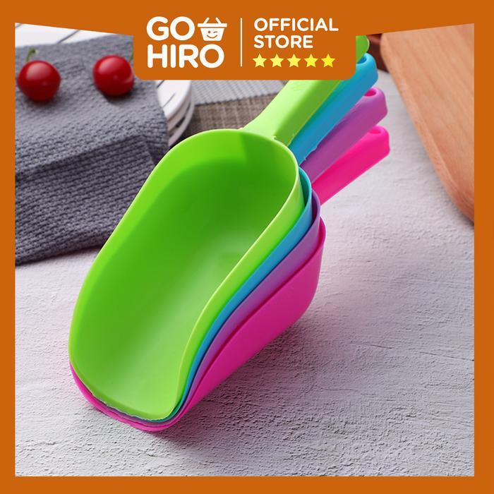 Sendok Sekop Plastik / Sendok Sekop Tepung / Serokan Es Batu Plastik/ Sendok Sekop Es Batu Serbaguna