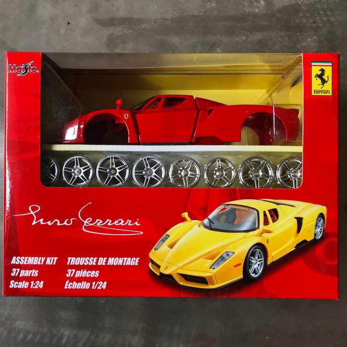 assembly rakit maisto 1:24 enzo ferrari kode 995