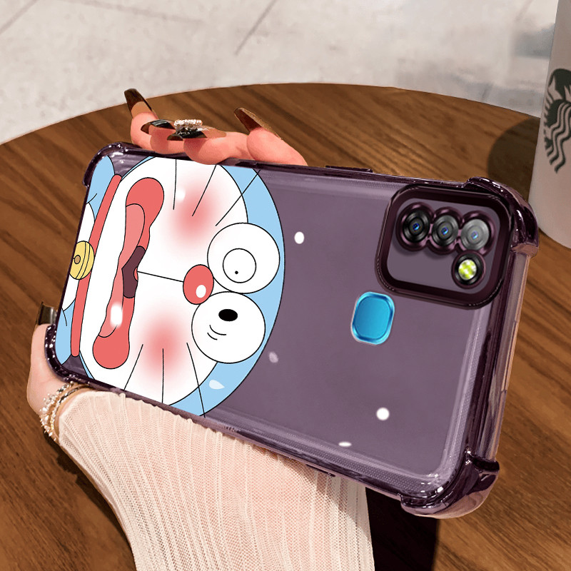 Casing Hp untuk Infinix Smart 5 Smart 6 Ram 3 Case Casing Anime Mata Besar pola Cesing HP Kesing emp