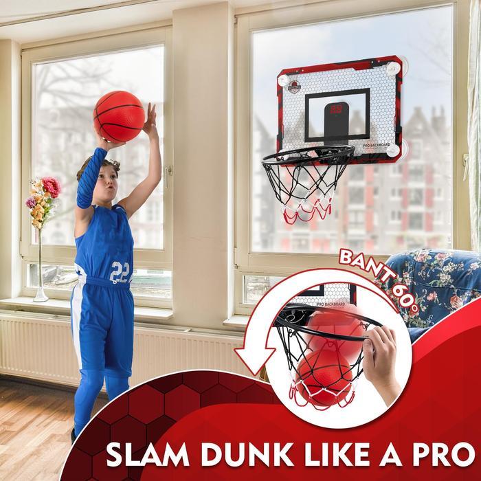 BERKUALITAS Ring Basket Portable Mini Ring Basket Stand basket dalam ruangan Ring Bola Basket