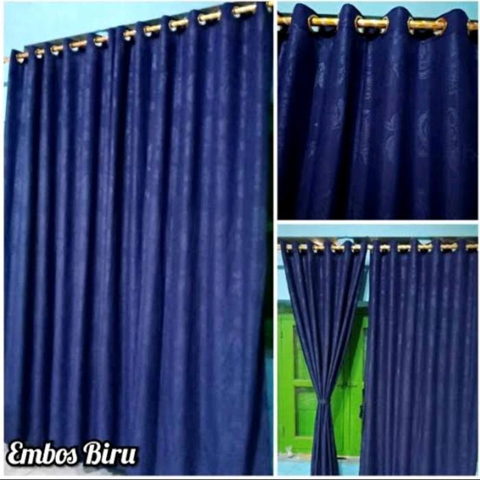 ALDA- Gorden Pintu Jendela Smokring 8 Ring Hordeng Hordeng Curtain