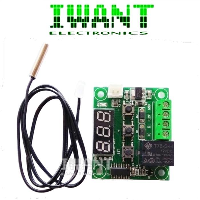 W1209 THERMOSTAT DIGITAL 12V DC DIGITAL TERMOSTAT W1209 SENSOR MODULE XH-W1209 XH W2109 TEMPERATURE