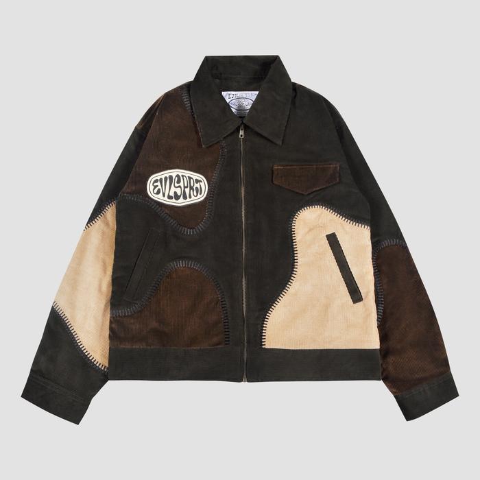 EVILSPIRIT JACKET CORDUROY - DIXIE ARMY UNISEX Pria Jaket Casual Keren Parasut Distro Outdoor Bordir