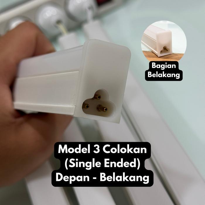 News [GUNCANG 11.11] Lampu MYVO TL5 Neon T5 LED 5/10/15/20 Watt Tube Warna Warni Putih White 30cm /