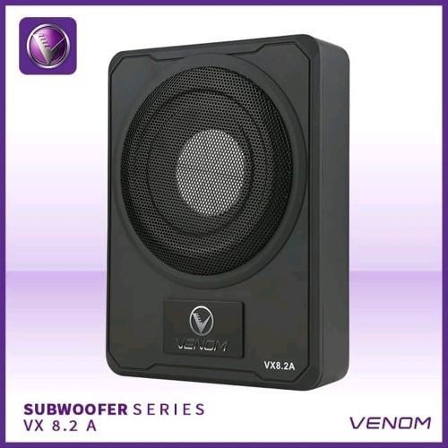 Subwoofer Kolong Venom VX 8.2 A 8 Inch Sub Aktif Kolong Jok Bass Mobil
