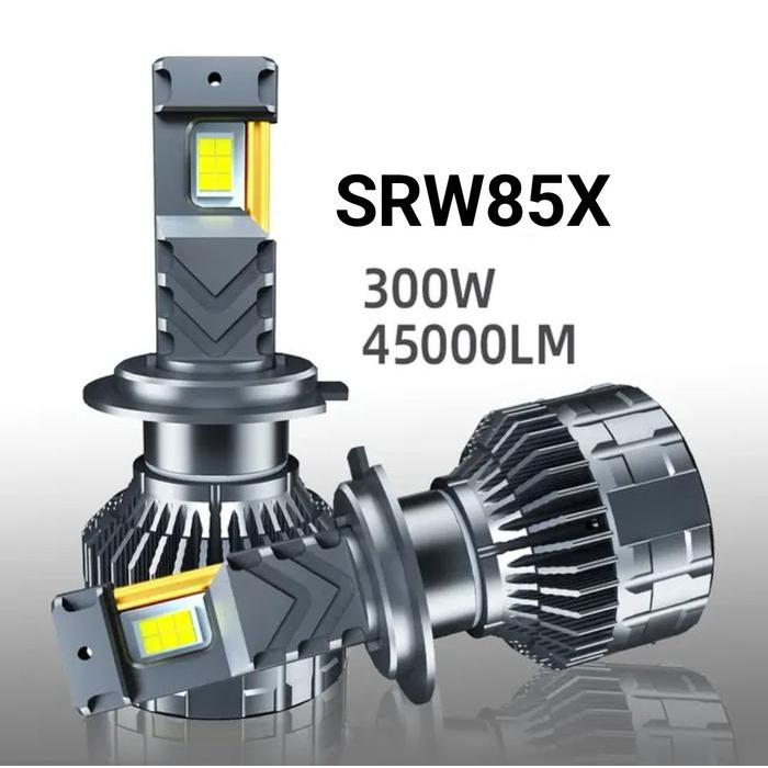 Lampu Led Mobil Surow Srw85X Super Terang H4 H11 H16 H8 H9 Hb3 Hb4 H7 H1 H27 Hir2 9005 9006 9012