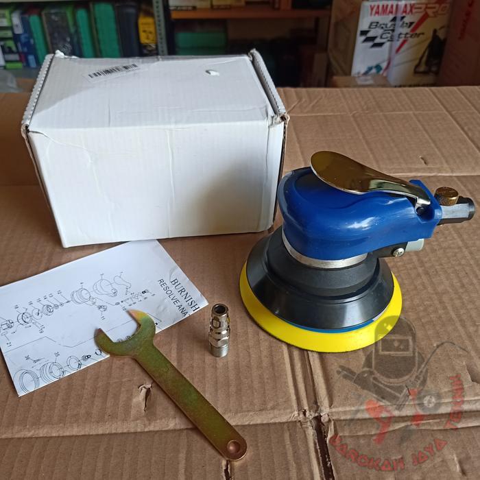 Mesin sander / amplas angin / air orbital sander 5 Inch