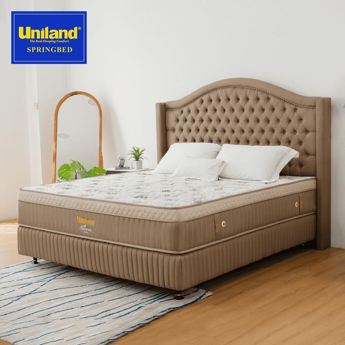 Uniland Springbed Rivera Emira Plushtop Full Set - Rosegold , 90x200