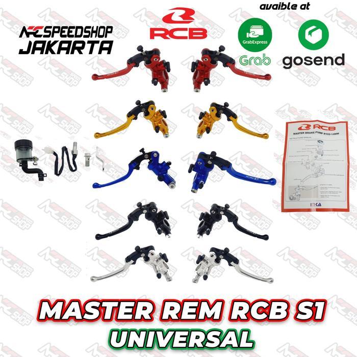 Master rem RCB S1 Kanan + S1 Kiri RCB Forged Master 14mm Universal