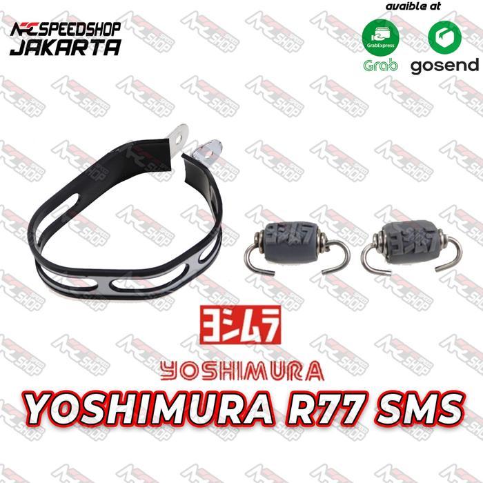 KNALPOT KENALPOT MOTOR YOSHIMURA JAPAN R77 SMS FULLSYSTEM HEADER STAINLESS ZX25R ZX25 Motorcycle