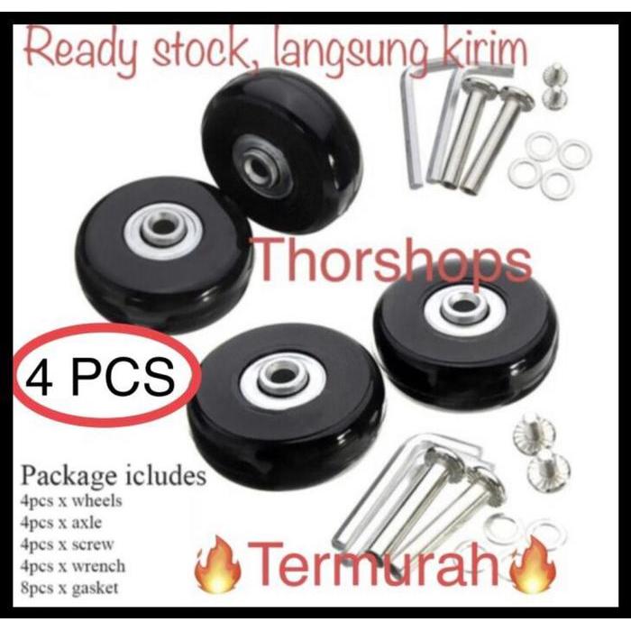 4 Pcs Roda Koper Pengganti Replacement 40Mm 45Mm 50Mm