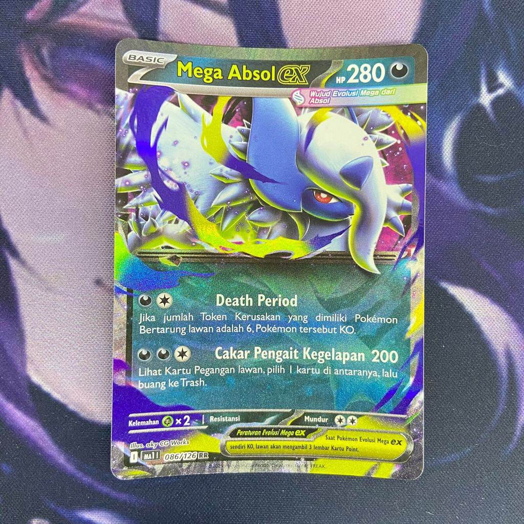 pokemon (ID) mega absol ex - MA1 086/126 - RR