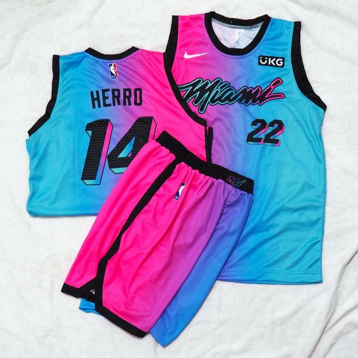 Miami Heat Vice Versa Basketball Jersey