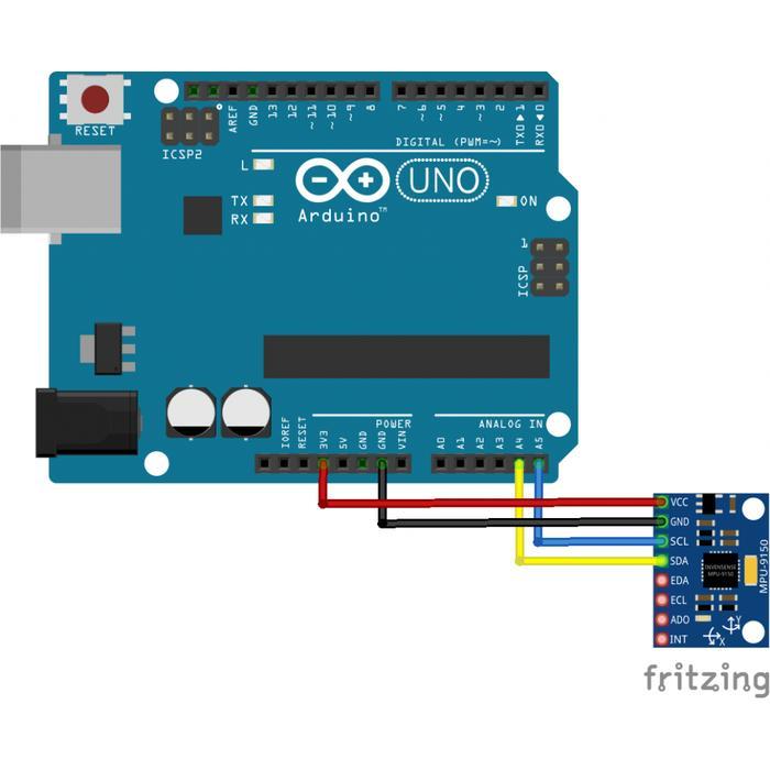 ototr- Gy-9250 Mpu 9250 9-Axis Attitude +Gyro+Accelerator+Magnetometer Sensor