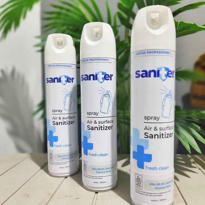 SANITER SPRAY DISINFEKTAN / DISINFECTANT SPRAY 200ML
