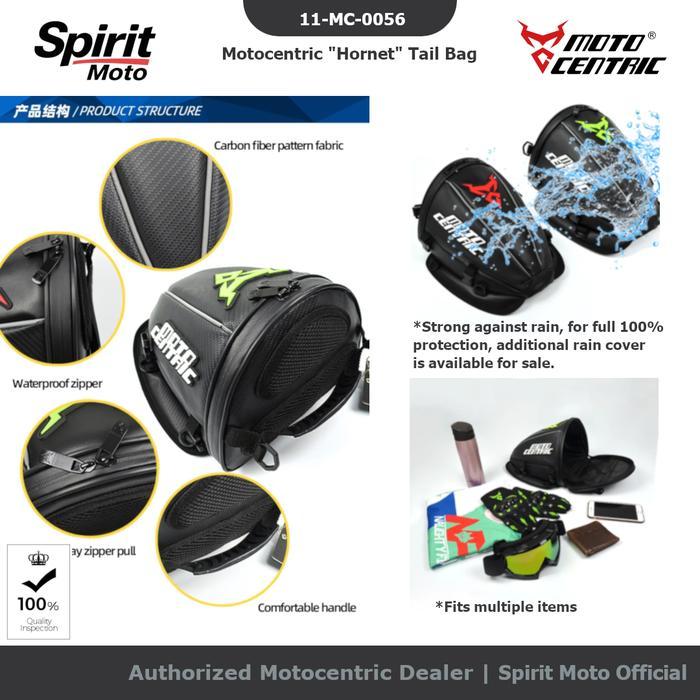 Motocentric Hornet Tail Bag Tas Belakang Motor Touring Tailbag