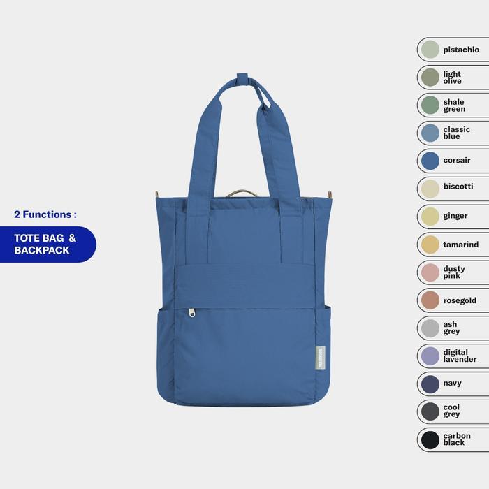 [Beli Lokal] Tas Sekolah - Backpack Totepack Carta - Visval - Tas Ransel