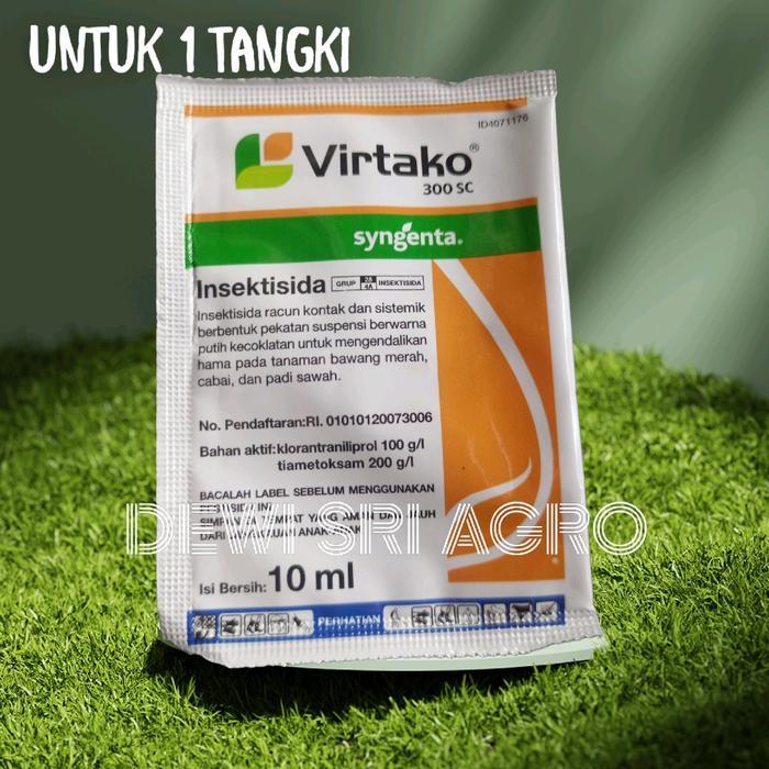 INSEKTISIDA VIRTAKO SASET 10 ML UNTUK ULAT PENGGEREK BATANG