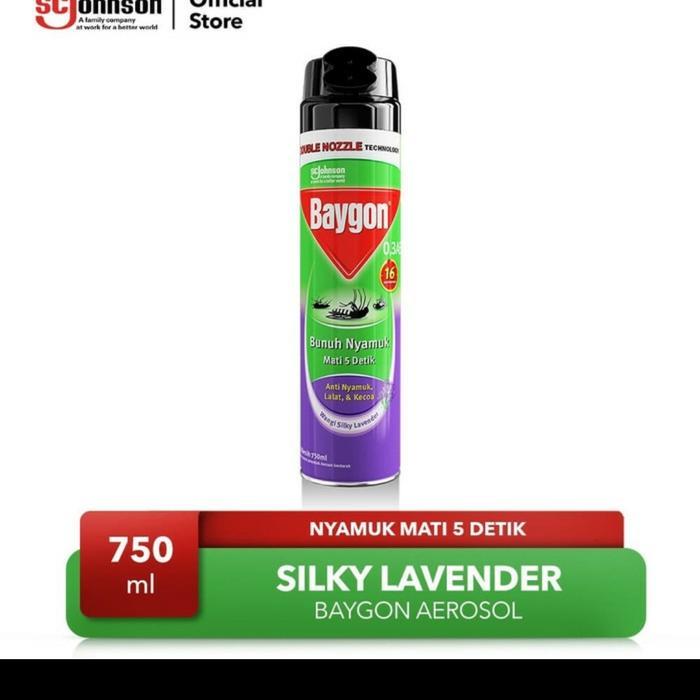 Sedia baygon lavender 750 ml/ baygon spray lavender 750ml