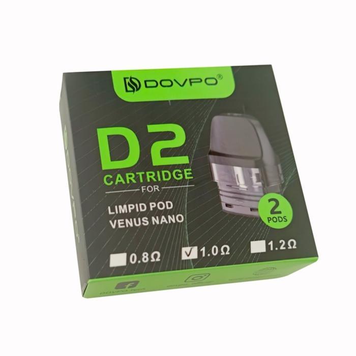 CATRIDGE DOVPO LIMPID D2 1.0 OHM COMPATIBLE DRAG NANO 2 / VENUS NANO