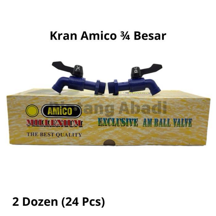 Kran Amico 3/4 Besar 1 Kotak Isi 24 pcs - Kran Air Amico 3/4 Jumbo