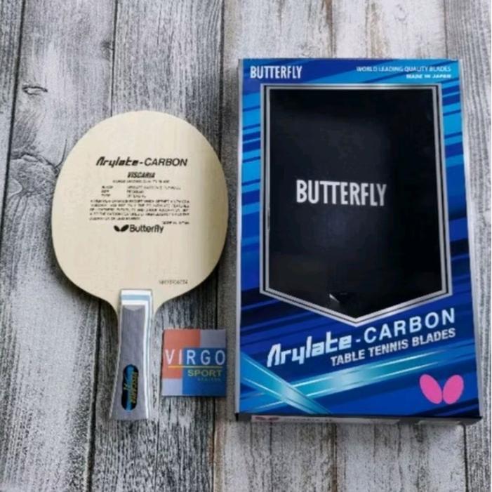 TERMURAH ButterViscaria ALC kayu bet pingpong 100%ginal READY STOCK