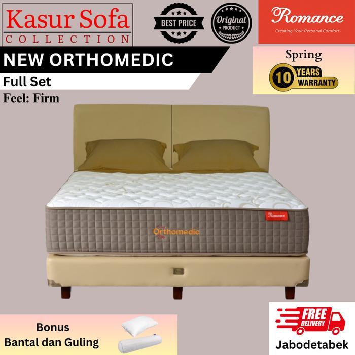 Full Set Romance New Orthomedic Kasur/Matrass/Mattress/Springbed Orthopedic (Firm)