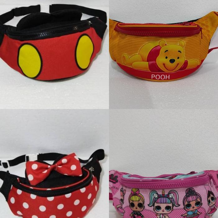 fguh- Tas Pinggang Bape Tas Selempang Anak Sling Bag Premium