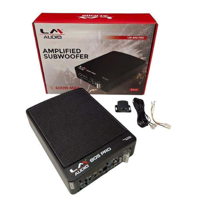 Subwoofer kolong LM AUDIO LM-80S PRO subwoofer kolong lm audio 8"