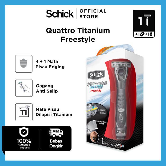 Schick Alat Cukur Quattro Titanium Trimmer