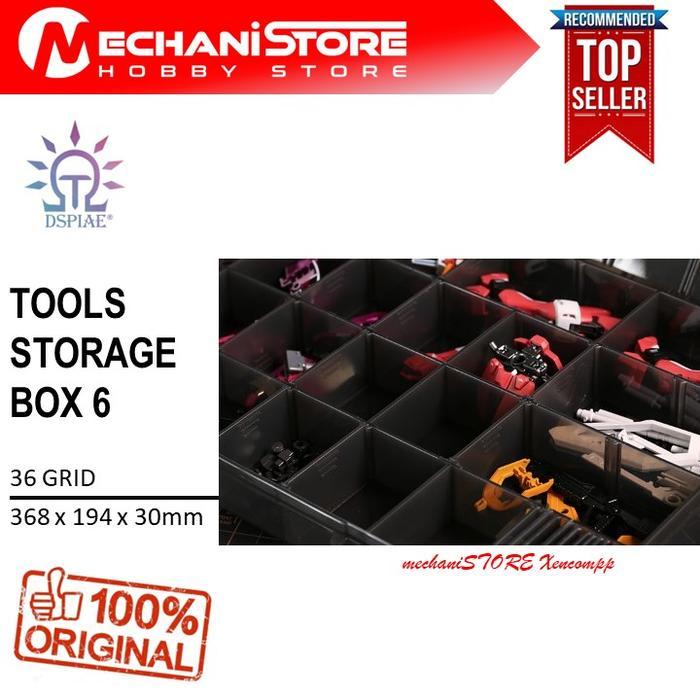 DAYTOY- Dspiae Tools Storage Box 6 - Tool Box Spare Part Gundam