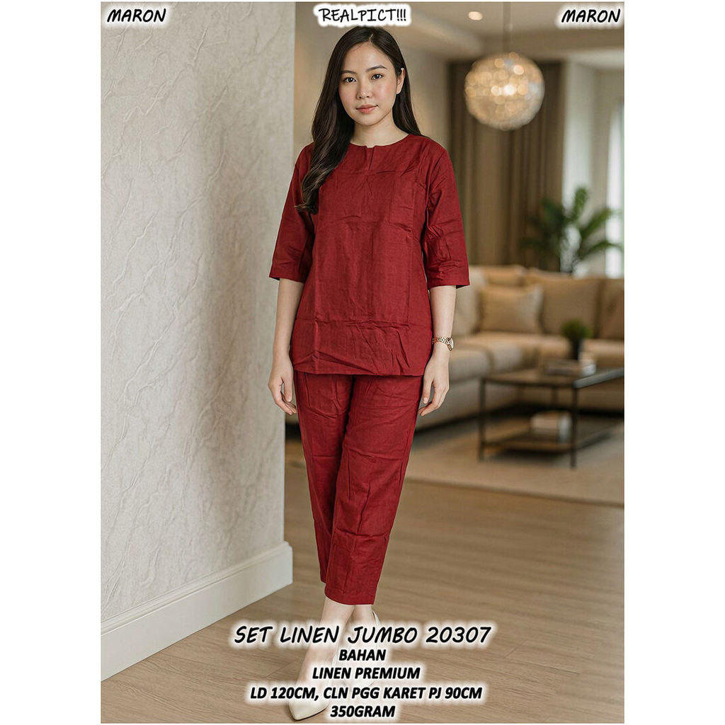SET LINEN JUMBO 20307 #STOKADA#ORDERAJA