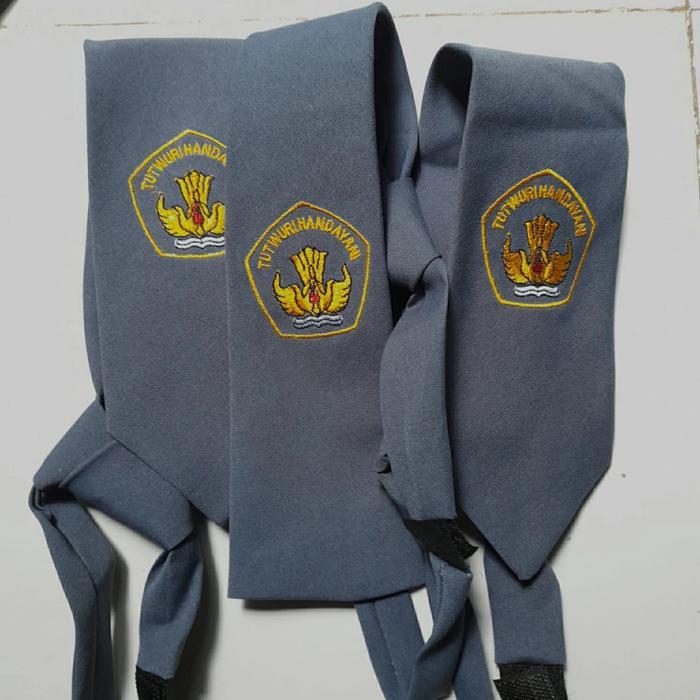 New- dasi sma bordir/dasi sma perekat