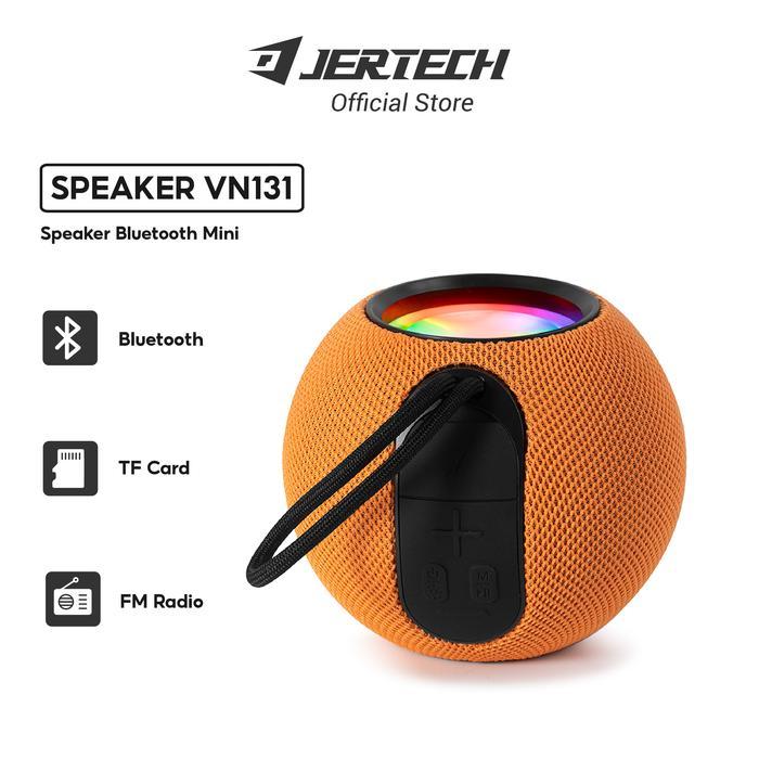 Jertech Speaker Bluetooth 5.1 Vn131 Stereo Surround Sound Effect Wireless