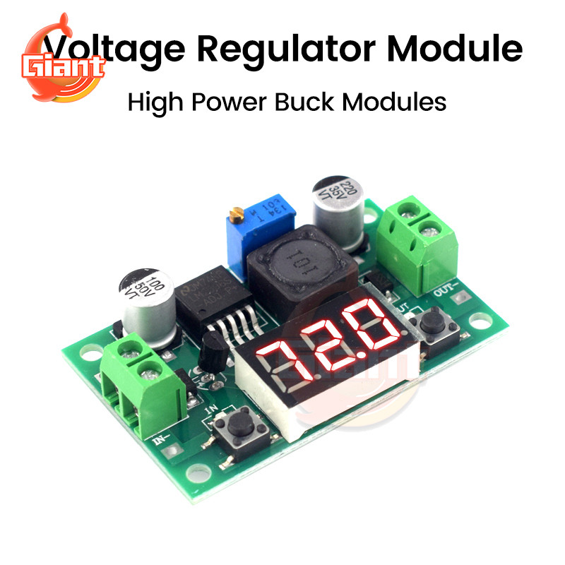 Dc-Dc Step-Down Ule Digital Voltmeter Adjustable Voltage Regulator Step Down Stabilized Power Supply