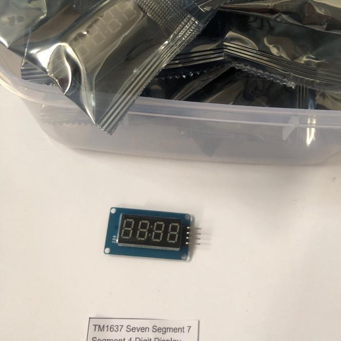 TM1637 SEVEN SEGMENT 7 SEGMENT 4 DIGIT DISPLAY MODULE